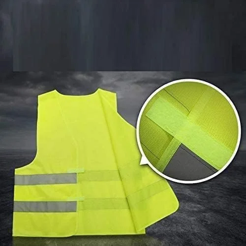 AL ARQAM Reflective Vest Working Clothes High Visibility Day Night Warning Safety Vest Traffic Construction Safety Clothing (XL) AL ARQAM Reflective Vest Working Clothes High Visibility Day Night Warning Safety Vest Traffic Construction Safety Clothing (XL)