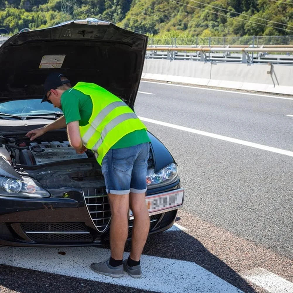 جلیقه ایمنی بازتابنده با دید بالا - لباس کار سبک وزن 100% پلی استر با نوارهای بازتابنده، جلیقه ایمنی فلورسنت برای مردان و زنان - سایزهای S تا XL جلیقه ایمنی بازتابنده با دید بالا - لباس کار سبک وزن 100% پلی استر با نوارهای بازتابنده، جلیقه ایمنی فلورسنت برای مردان و زنان - سایزهای S تا XL