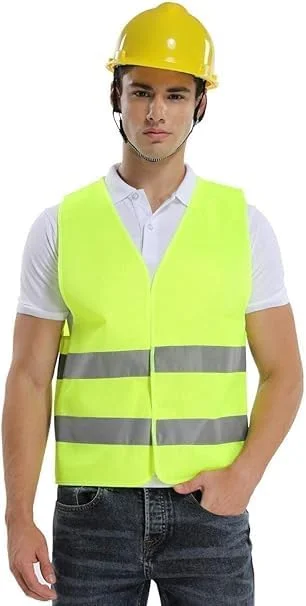 AL ARQAM Reflective Vest Working Clothes High Visibility Day Night Warning Safety Vest Traffic Construction Safety Clothing (XL) AL ARQAM Reflective Vest Working Clothes High Visibility Day Night Warning Safety Vest Traffic Construction Safety Clothing (XL)