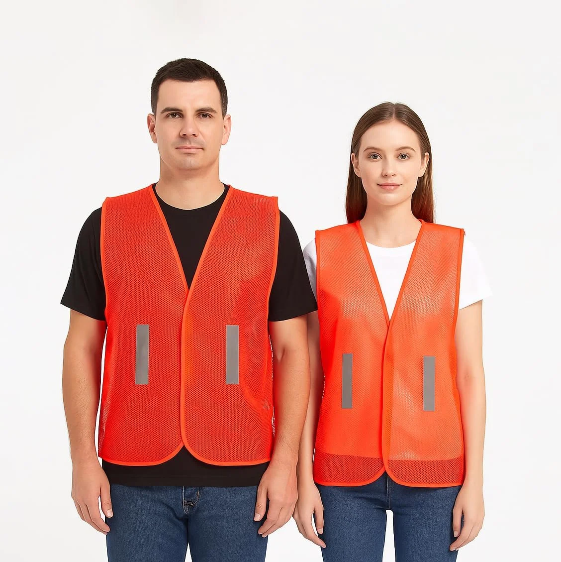 جلیقه ایمنی سیلتاکس - جلیقه بازتابنده دید بالا برای آقایان و بانوان، طراحی توری سبک و قابل تنفس برای ساخت و ساز، دوچرخه سواری و ایمنی کنار جاده ای، سایز آزاد، نارنجی نئون جلیقه ایمنی سیلتاکس - جلیقه بازتابنده دید بالا برای آقایان و بانوان، طراحی توری سبک و قابل تنفس برای ساخت و ساز، دوچرخه سواری و ایمنی کنار جاده ای، سایز آزاد، نارنجی نئون