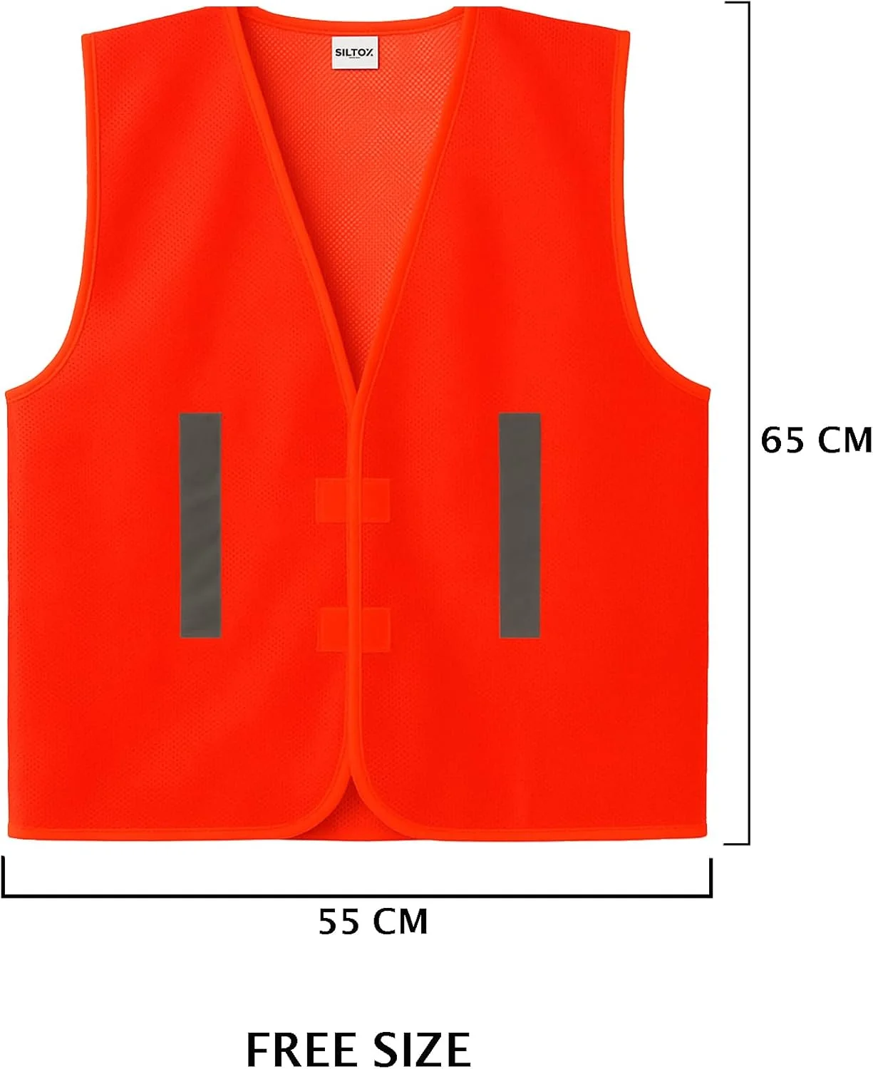 جلیقه ایمنی سیلتاکس - جلیقه بازتابنده دید بالا برای آقایان و بانوان، طراحی توری سبک و قابل تنفس برای ساخت و ساز، دوچرخه سواری و ایمنی کنار جاده ای، سایز آزاد، نارنجی نئون جلیقه ایمنی سیلتاکس - جلیقه بازتابنده دید بالا برای آقایان و بانوان، طراحی توری سبک و قابل تنفس برای ساخت و ساز، دوچرخه سواری و ایمنی کنار جاده ای، سایز آزاد، نارنجی نئون