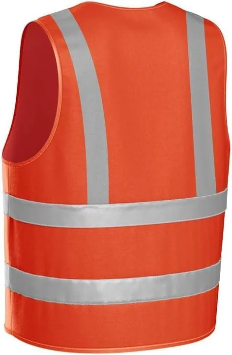 جلیقه ایمنی Remart® با جیب های کاربردی و بست زیپی، دید 360 درجه عالی، جلیقه بازتابنده پلی استر با دید بالا، مناسب برای آقایان و بانوان جلیقه ایمنی Remart® با جیب های کاربردی و بست زیپی، دید 360 درجه عالی، جلیقه بازتابنده پلی استر با دید بالا، مناسب برای آقایان و بانوان