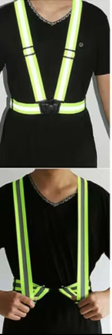 ست 2 عددی جلیقه ایمنی بازتابنده، طراحی بند شلوار قابل تنظیم، سبز نئونی با دید بالا به همراه نوارهای نقره ای برای دویدن در فضای باز، دوچرخه سواری، پیاده روی، موتورسواری و دویدن، سایز آزاد ست 2 عددی جلیقه ایمنی بازتابنده، طراحی بند شلوار قابل تنظیم، سبز نئونی با دید بالا به همراه نوارهای نقره ای برای دویدن در فضای باز، دوچرخه سواری، پیاده روی، موتورسواری و دویدن، سایز آزاد