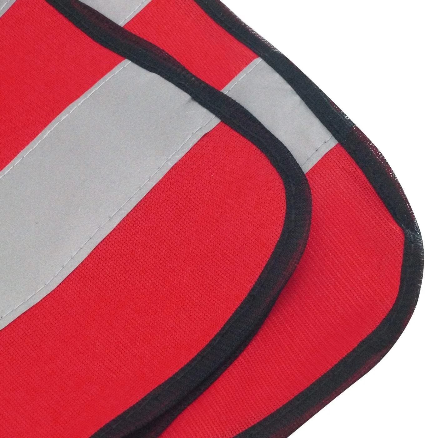 ست 5 عددی جلیقه ایمنی کودکانه شبرنگ مخصوص ترافیک - زرد ست 5 عددی جلیقه ایمنی کودکانه شبرنگ مخصوص ترافیک - زرد