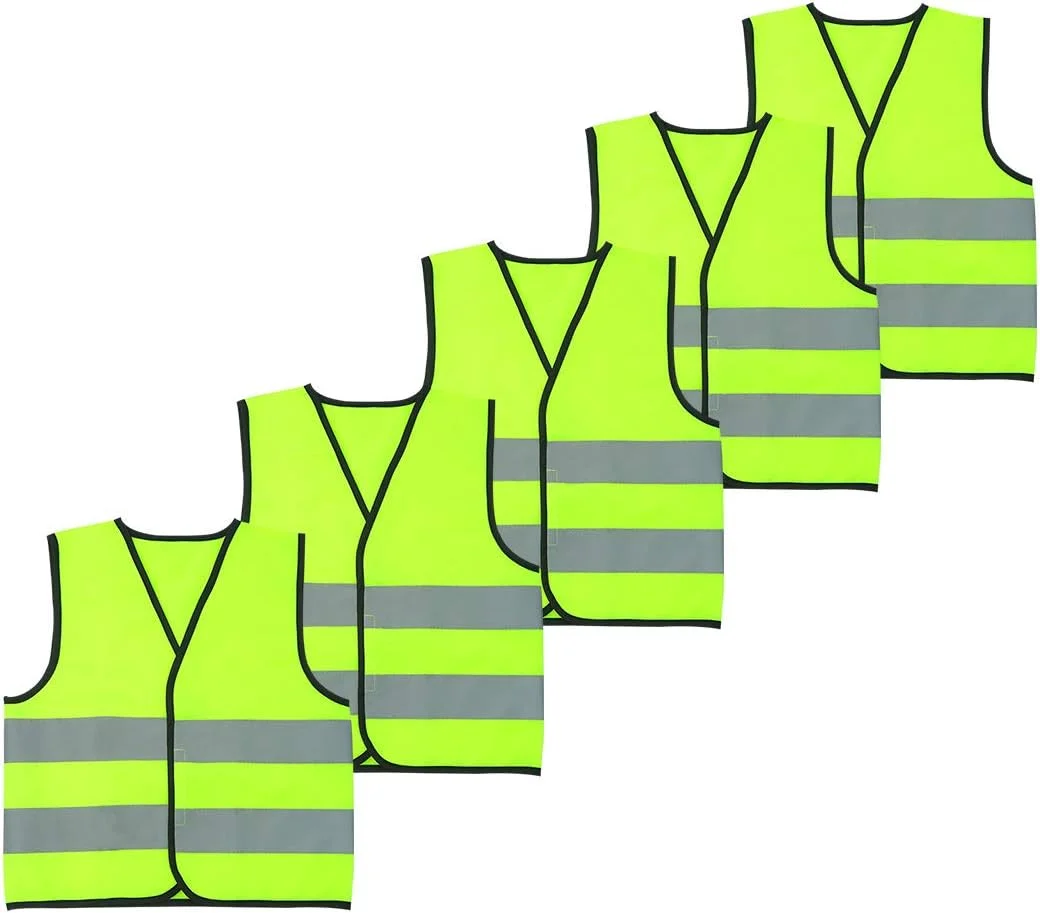 جلیقه ایمنی دید بالا AIEOE برای کودکان - جلیقه روشن 10/15/20 عددی جلیقه ایمنی دید بالا AIEOE برای کودکان - جلیقه روشن 10/15/20 عددی