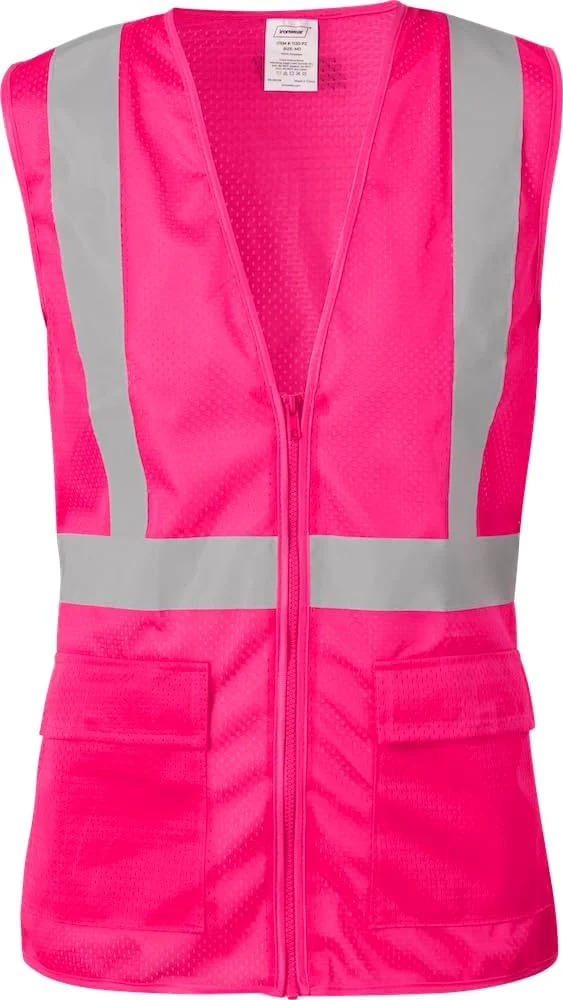 جلیقه ایمنی دید بالا زنانه Ironwear 1130 جلیقه ایمنی دید بالا زنانه Ironwear 1130