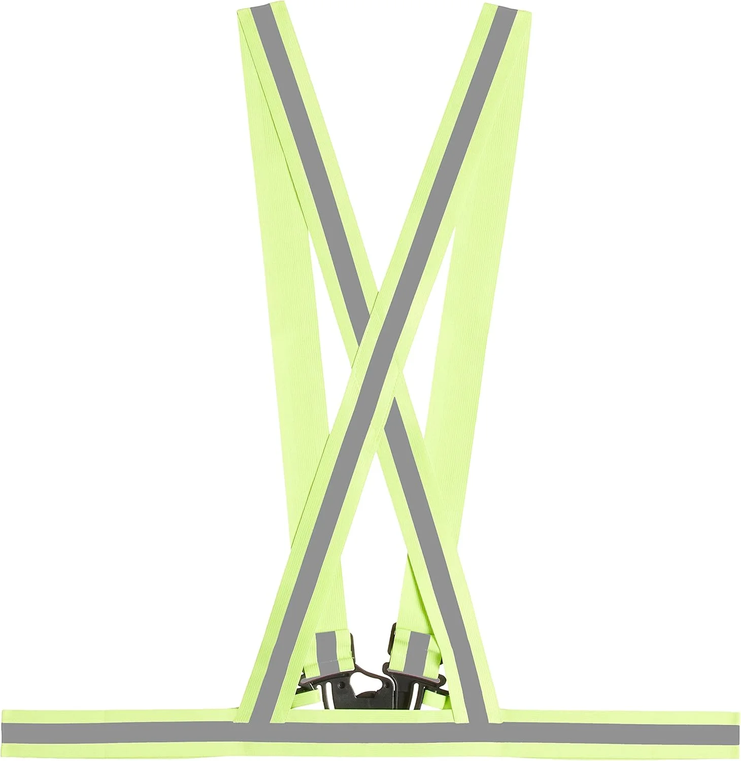 Reflective Vest With High Visibility Bands Tape Multi-Purpose Adjustable Elastic Safety Belt For Night Running Cycling Motorcycle Dog Walking