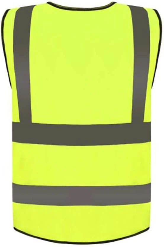 جلیقه های بازتابنده دید بالا زojo، سایز قابل تنظیم، پارچه توری سبک وزن، جلیقه ایمنی عمده فروشی برای کارهای فضای باز