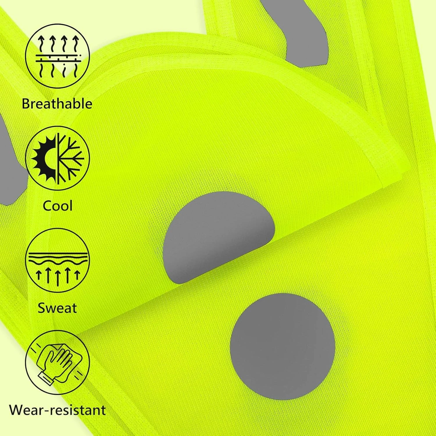 بسته 4 عددی جلیقه ایمنی بازتابنده کودکانه - جلیقه های بادوام با دید بالا برای دوچرخه سواری، پیاده روی و فعالیت های خارج از منزل کودکان با ویژگی های ایمنی پیشرفته بسته 4 عددی جلیقه ایمنی بازتابنده کودکانه - جلیقه های بادوام با دید بالا برای دوچرخه سواری، پیاده روی و فعالیت های خارج از منزل کودکان با ویژگی های ایمنی پیشرفته