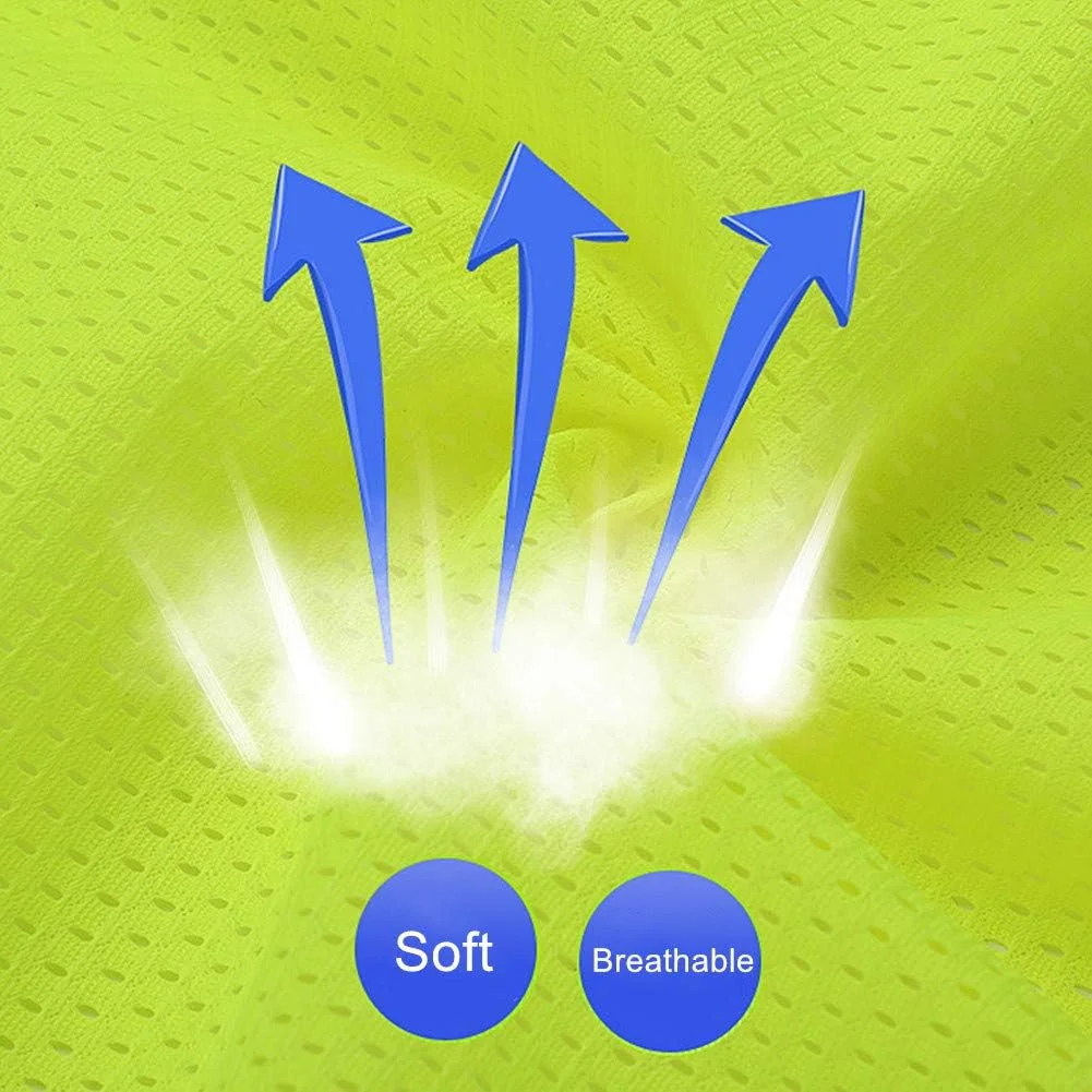 جلیقه ایمنی بزرگسال унисекс شیاکه با 5 جیب