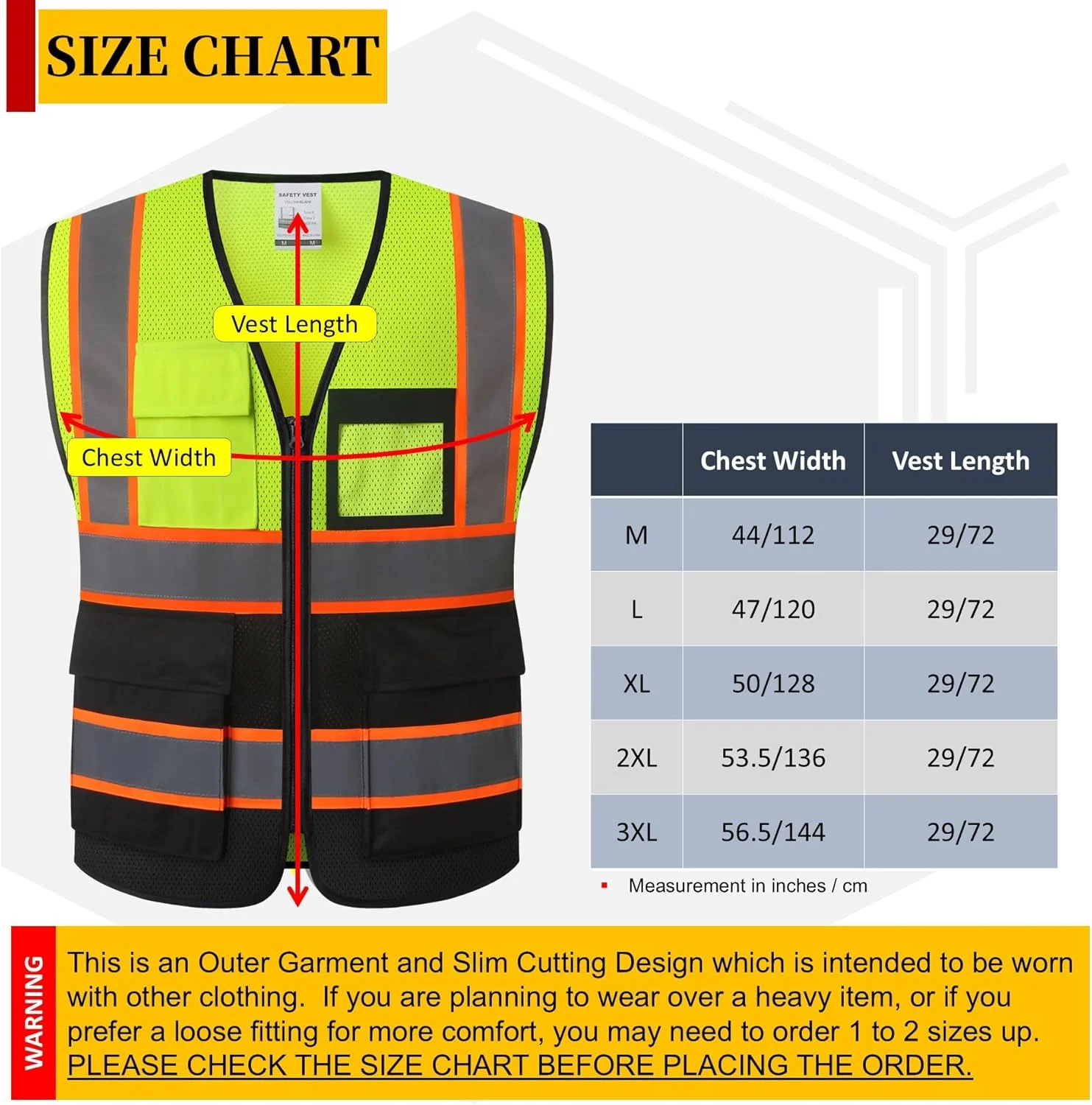 جلیقه ایمنی بزرگسال унисекс HATAUNKI برای مردان