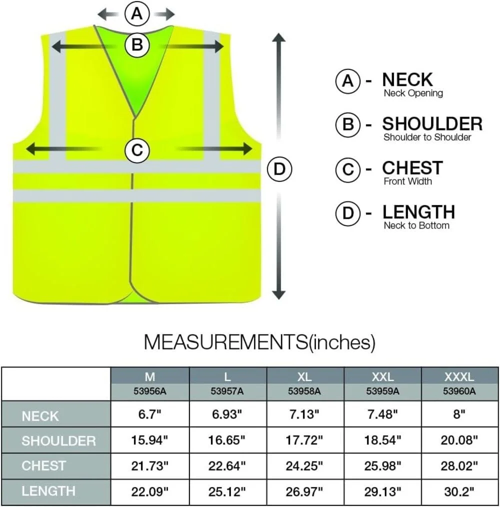 جلیقه ایمنی توری دید بالا NEIKO