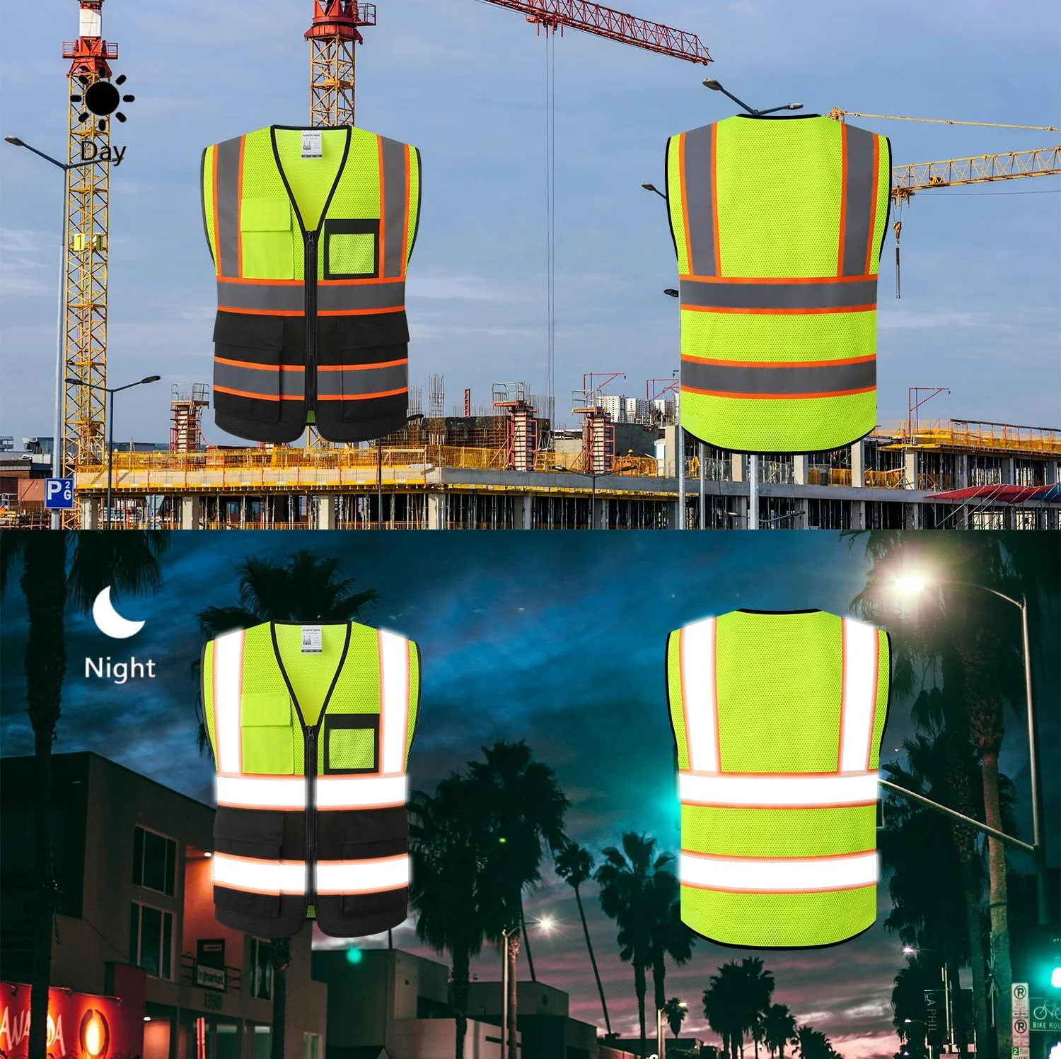 جلیقه ایمنی بزرگسال унисекс HATAUNKI برای مردان