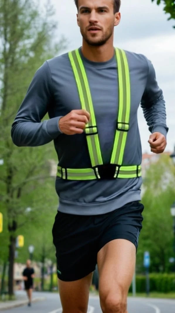 جلیقه ایمنی بازتابنده دوچرخه: مناسب ساخت و ساز، ترافیک، دید انبار - ژاکت ایمنی با نوارهای دید بالا برای محافظت بیشتر (1 عدد)