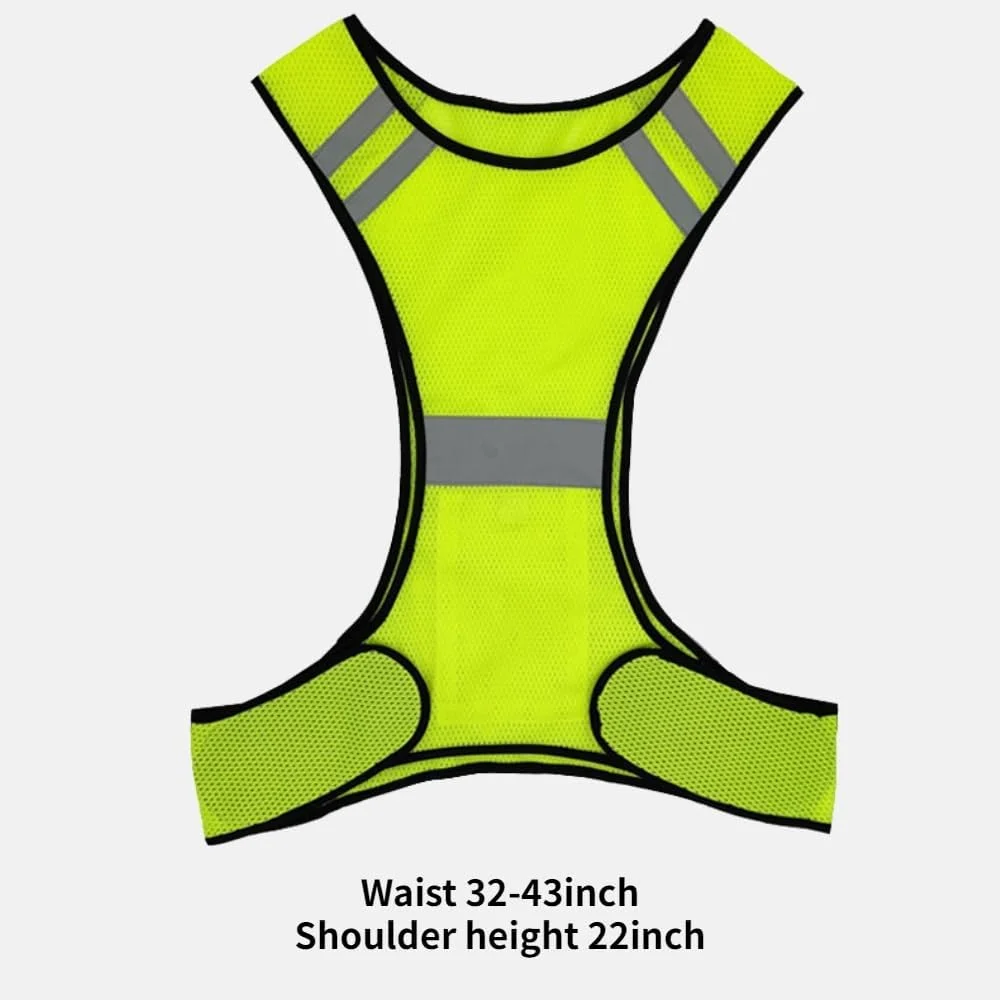 جلیقه ایمنی شب نما SSDH مناسب کار ساختمانی برای آقایان و بانوان