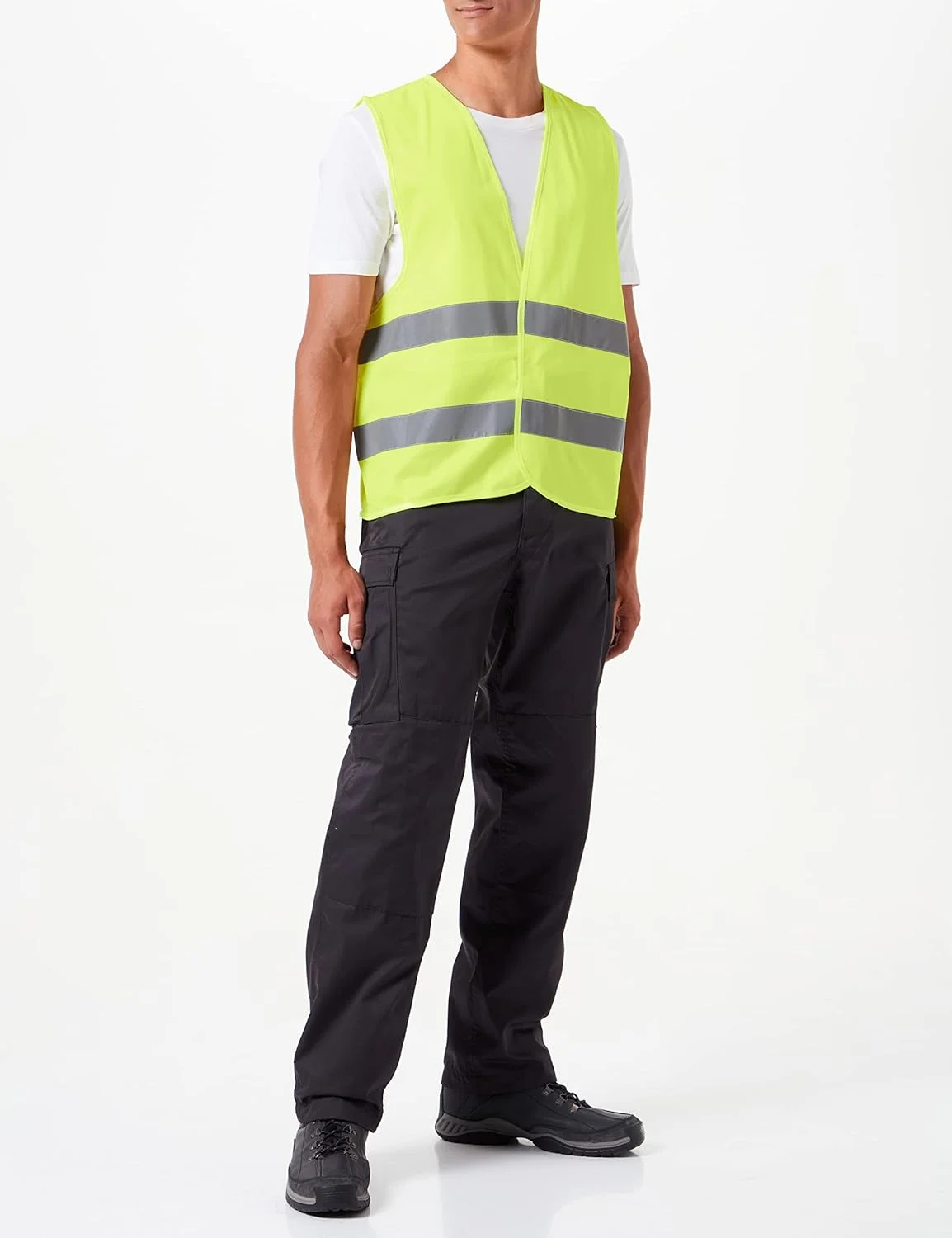 جلیقه ایمنی بازتابنده Unisex Unbekannt، CE EN-471 T/XL، زرد، دید بالا، زرد، XL EU