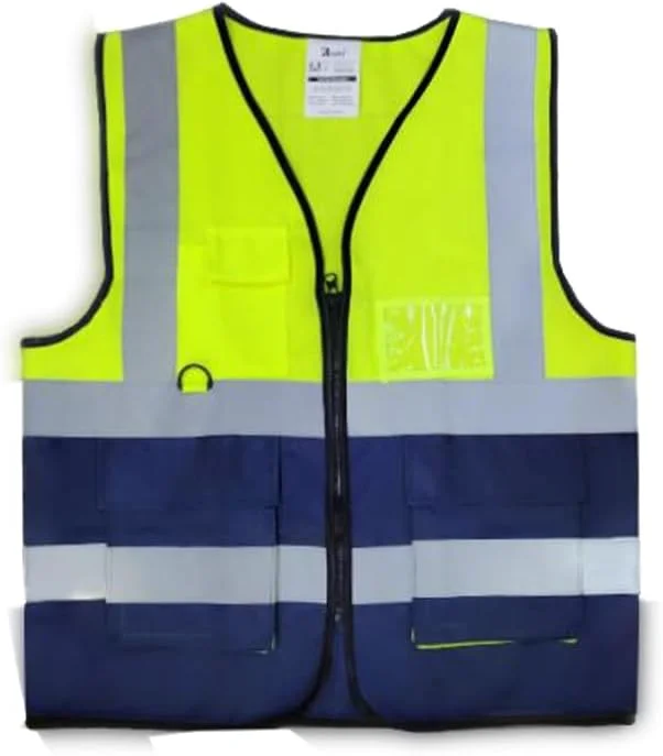 جلیقه ایمنی Remart با جیب های کاربردی و بست زیپی، دید 360 درجه، جلیقه ایمنی پلی استر با دید بالا، مناسب برای همه جلیقه ایمنی Remart با جیب های کاربردی و بست زیپی، دید 360 درجه، جلیقه ایمنی پلی استر با دید بالا، مناسب برای همه