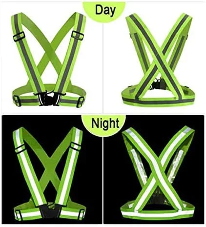 جلیقه ایمنی بازتابنده دوچرخه برای ساخت و ساز، ترافیک، انبار، رویت پذیری و لباس فرم