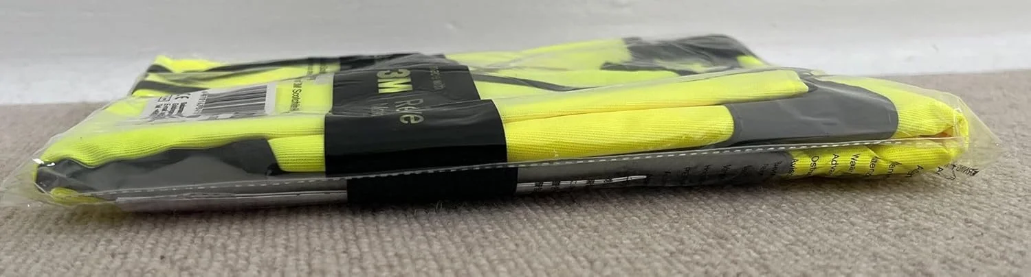 جلیقه ایمنی سالزمن 3M - جلیقه بازتابنده با دید بالا با جیب های متعدد - ساخته شده با مواد بازتابنده 3M