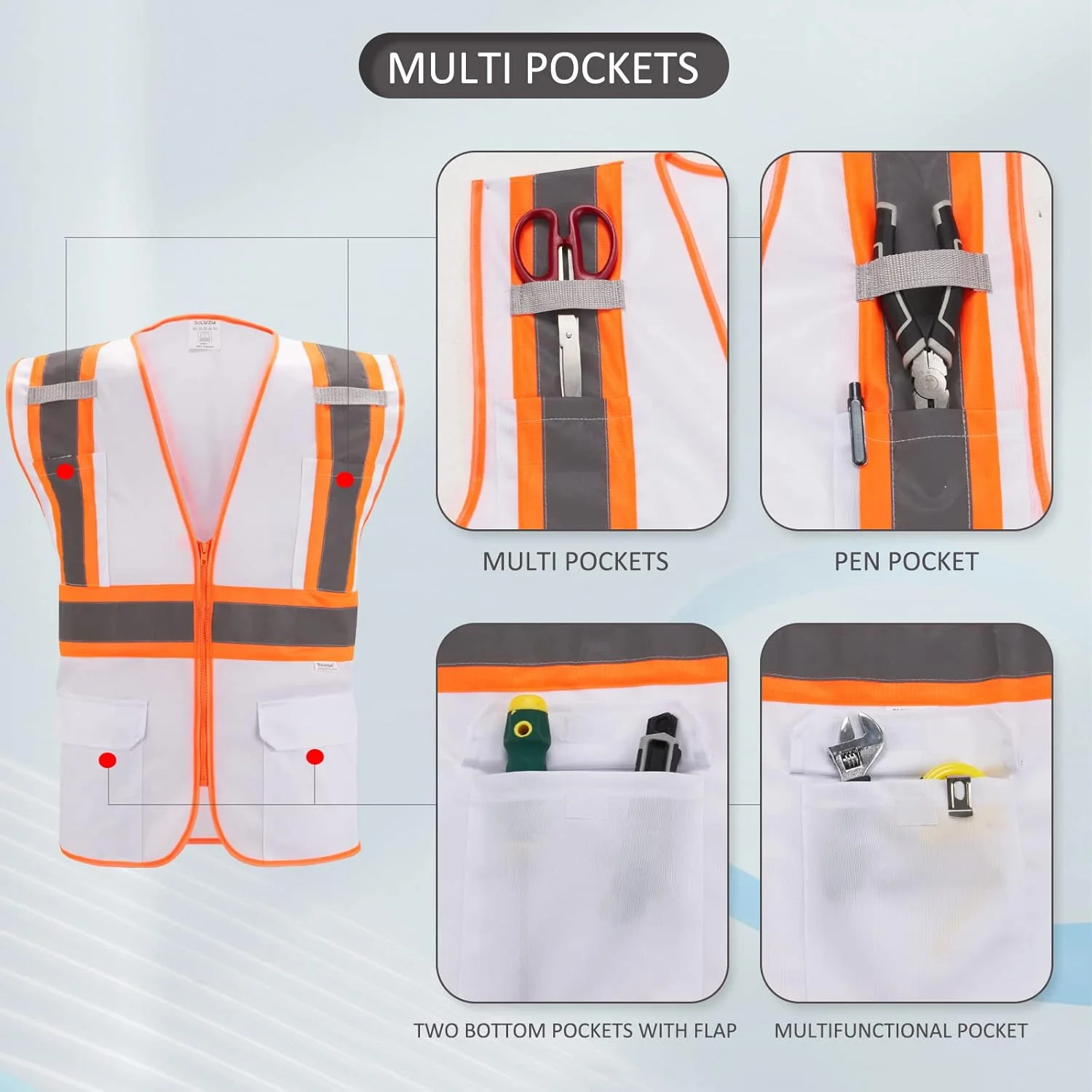 جلیقه ایمنی بزرگسالان SULWZM