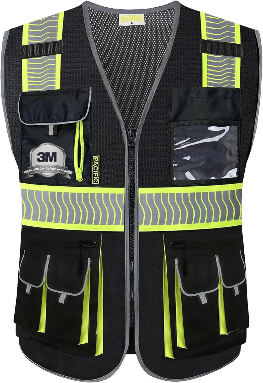 جلیقه ایمنی مردانه و زنانه PACIFIC PPE مدل Pcv205 (تک عددی)