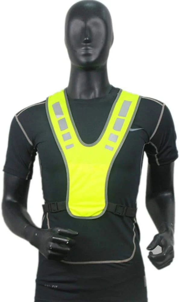 جلیقه ایمنی Dress Cici، جلیقه بازتابنده با دید بالا برای دویدن یا دوچرخه سواری در شب