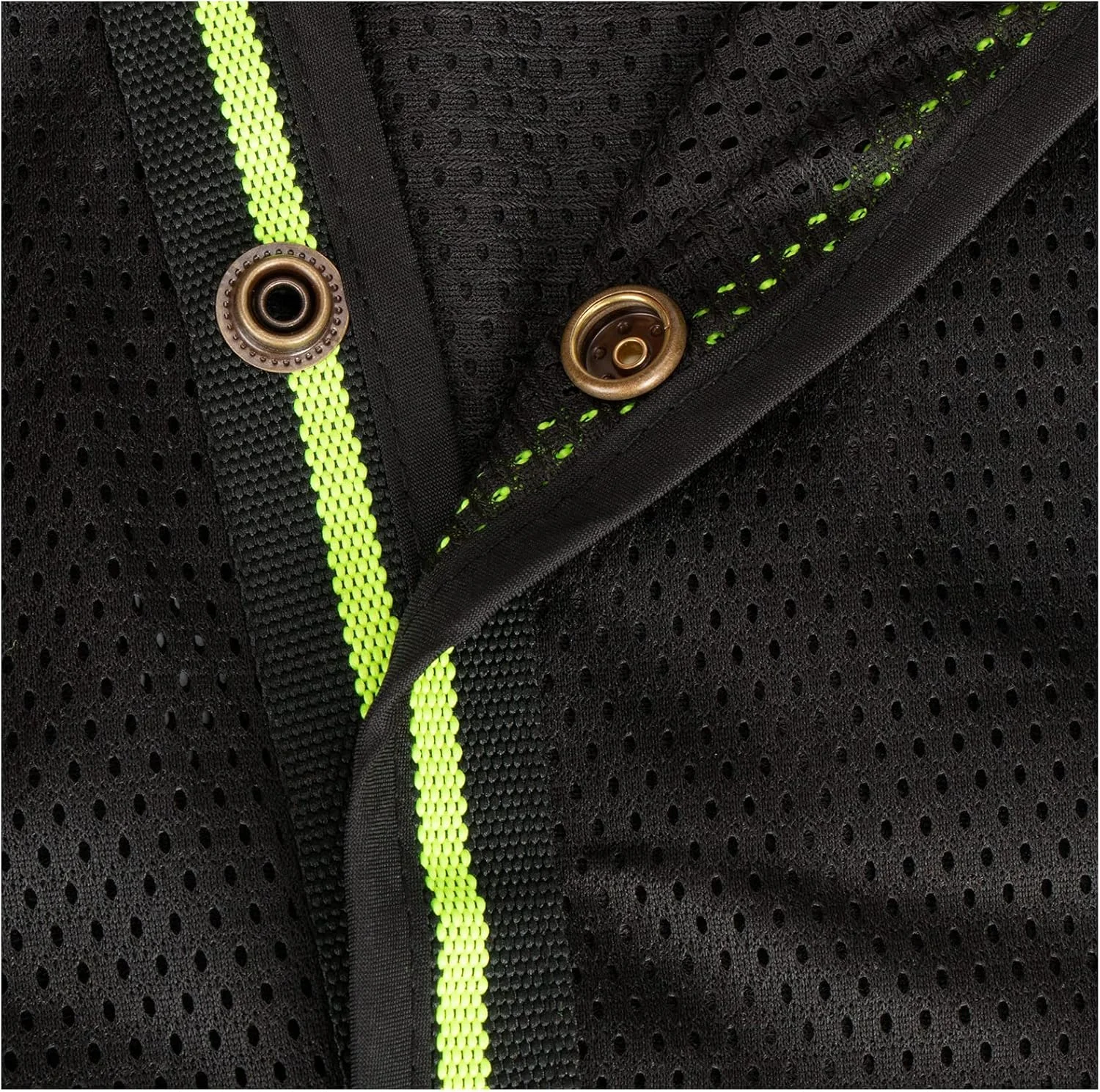 جلیقه ایمنی دید بالا LOHASPRO - جلیقه بازتابنده توری با جیب و زیپ برای مردان و زنان، استاندارد ANSI/ISEA