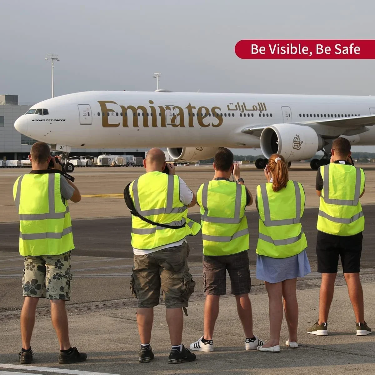 جلیقه ایمنی دید بالا سبز رنگ Akeivn مدل Unisex Regular Akeivn جلیقه ایمنی دید بالا سبز رنگ Akeivn مدل Unisex Regular Akeivn