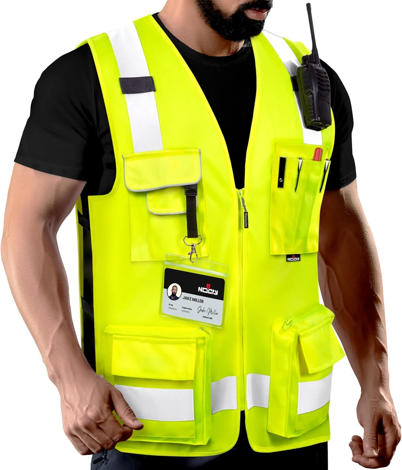 جلیقه ایمنی بازتابنده NoCry جلیقه ایمنی بازتابنده NoCry