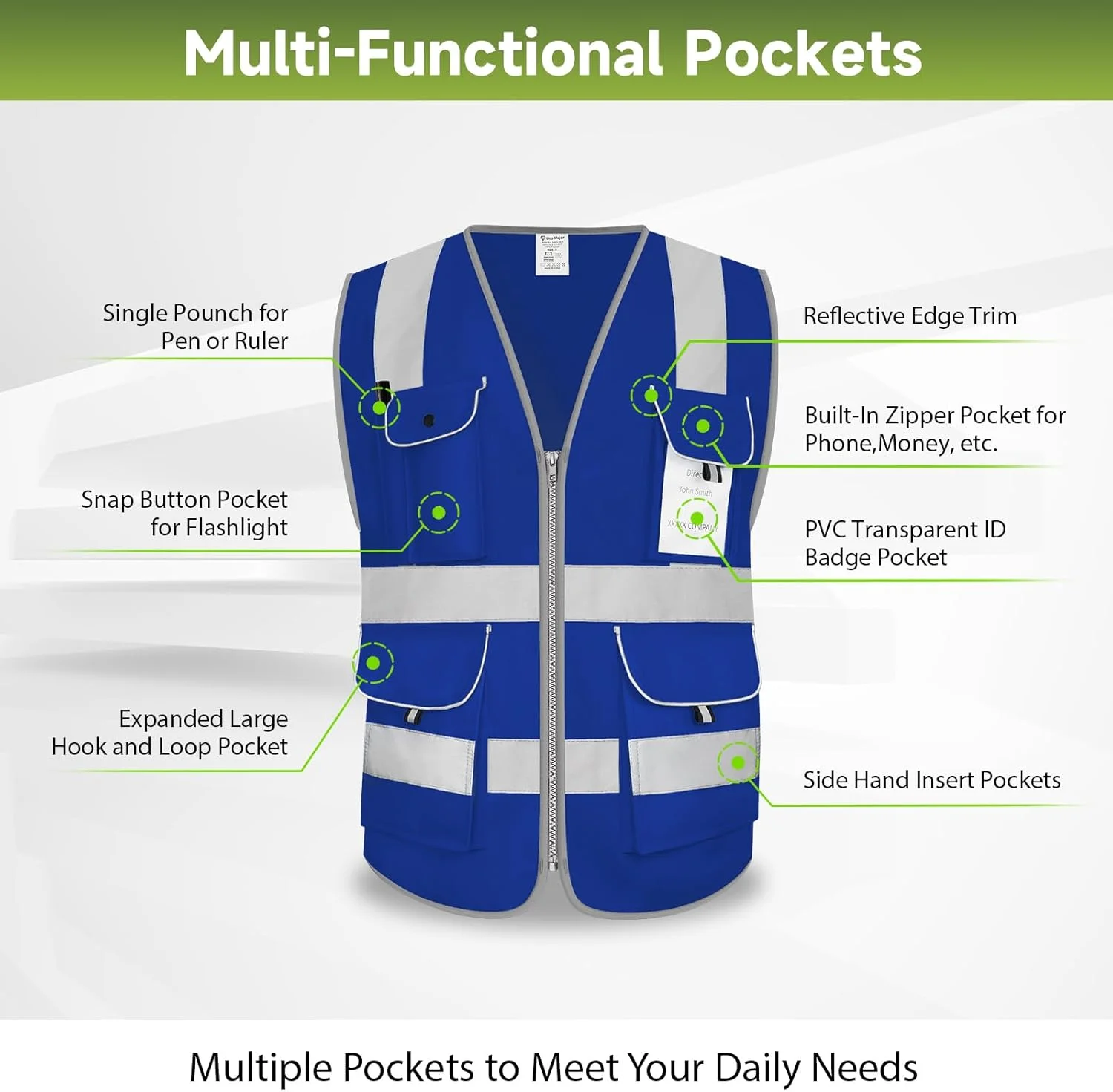 جلیقه ایمنی بزرگسال یونی‌سکس Uno Mejor