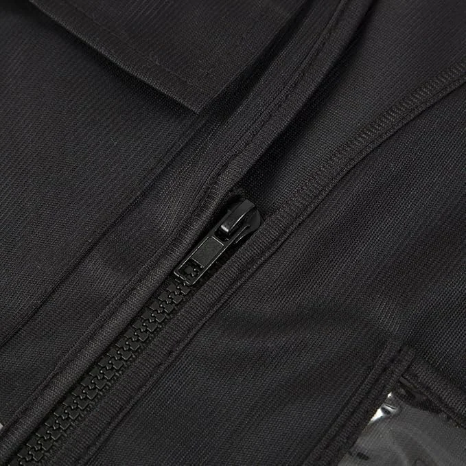 جلیقه ایمنی بازتابنده با دید بالا، ژاکت ایمنی تنفسی برای کار در روز و شب، لباس کار سبک وزن برای ساخت و ساز ترافیکی