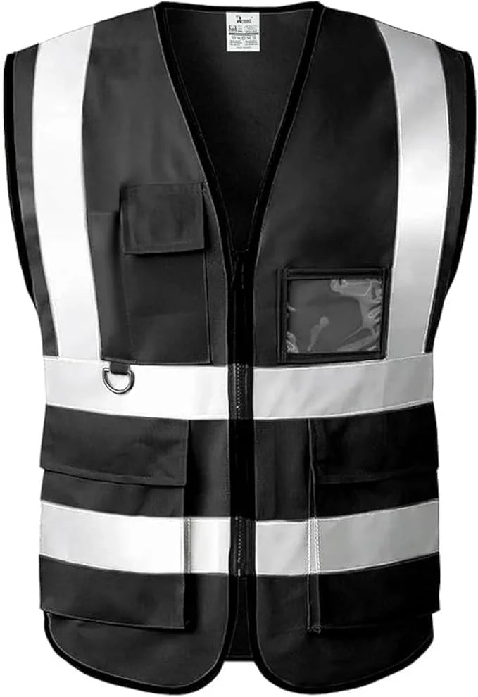 جلیقه ایمنی بزرگسالان Remart، دید بالا، پلی استر، سایز آزاد، نارنجی، یکدست، دارای زیپ، بازتاب 360 درجه، چند جیب، برای بزرگسالان شاغل، متخصصان ایمنی، کارگران فضای باز جلیقه ایمنی بزرگسالان Remart، دید بالا، پلی استر، سایز آزاد، نارنجی، یکدست، دارای زیپ، بازتاب 360 درجه، چند جیب، برای بزرگسالان شاغل، متخصصان ایمنی، کارگران فضای باز