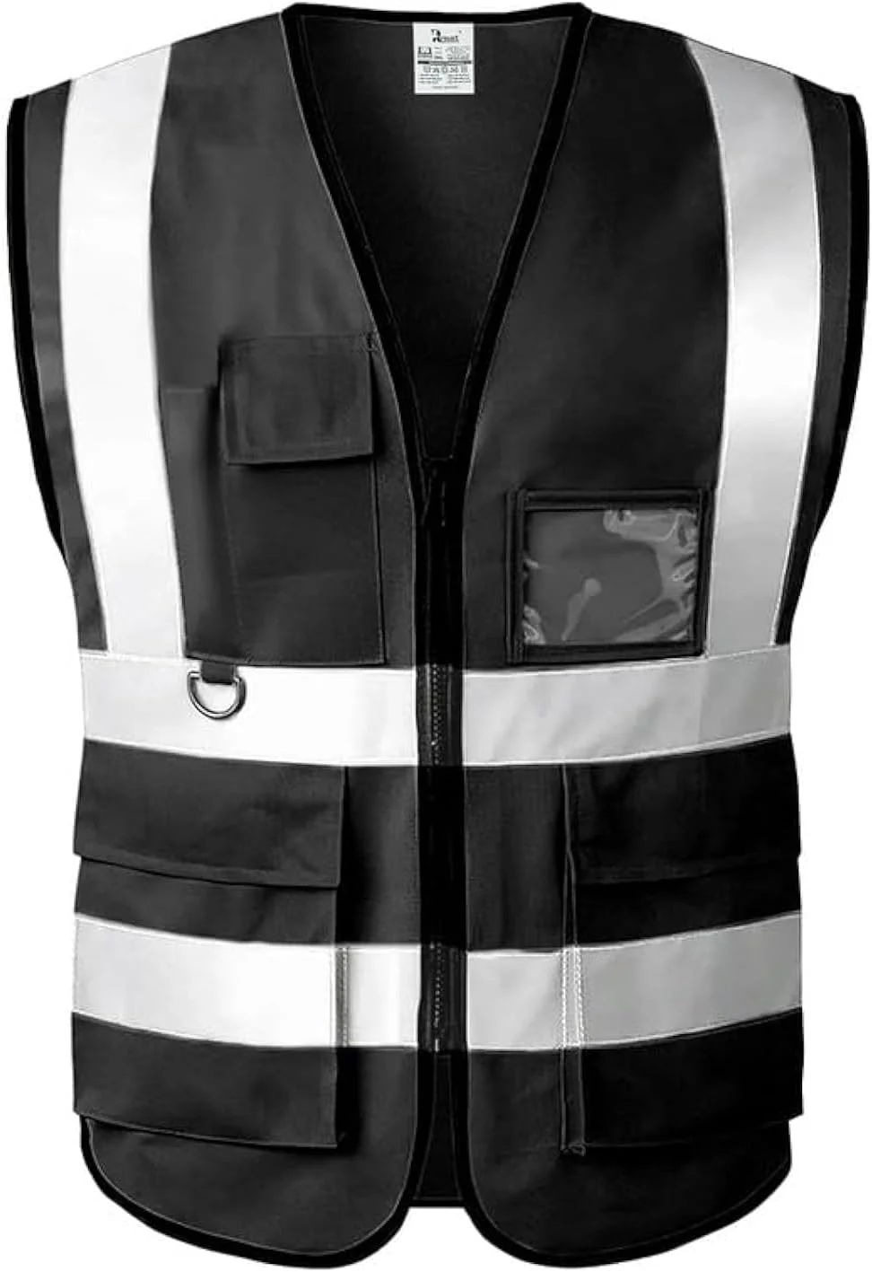 جلیقه ایمنی Remart با جیب های کاربردی و بست زیپی، دید 360 درجه پلی استر با دید بالا، بازتابنده، مناسب برای همه جلیقه ایمنی Remart با جیب های کاربردی و بست زیپی، دید 360 درجه پلی استر با دید بالا، بازتابنده، مناسب برای همه