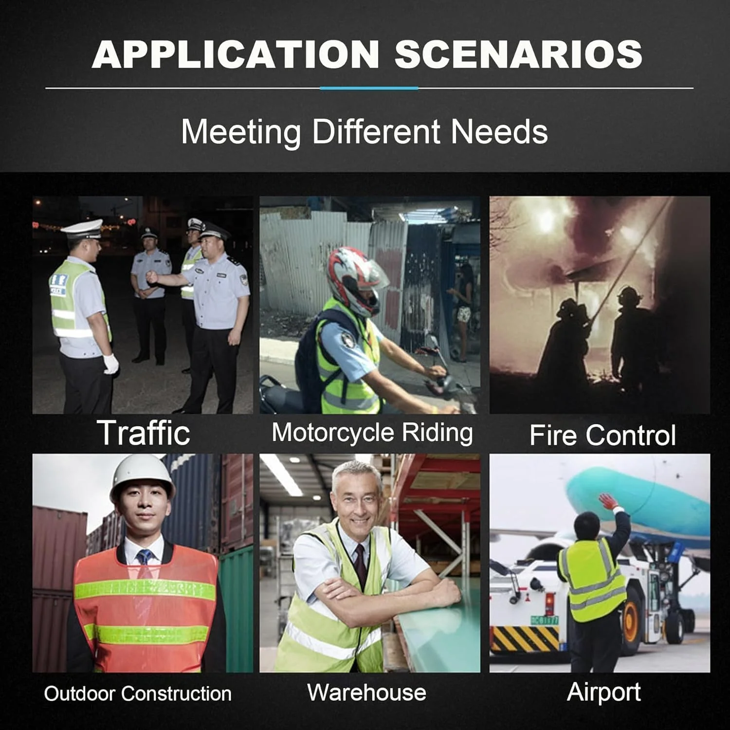 جلیقه ایمنی بسته 10 عددی، جلیقه ساختمانی بازتابنده دید بالا، زرد، نوار نقره ای بازتابنده دید بالا، جلیقه کار کلاس 2 برای مردان، زنان، کار، دوچرخه سواری، دونده، نقشه بردار، سبز، XXL