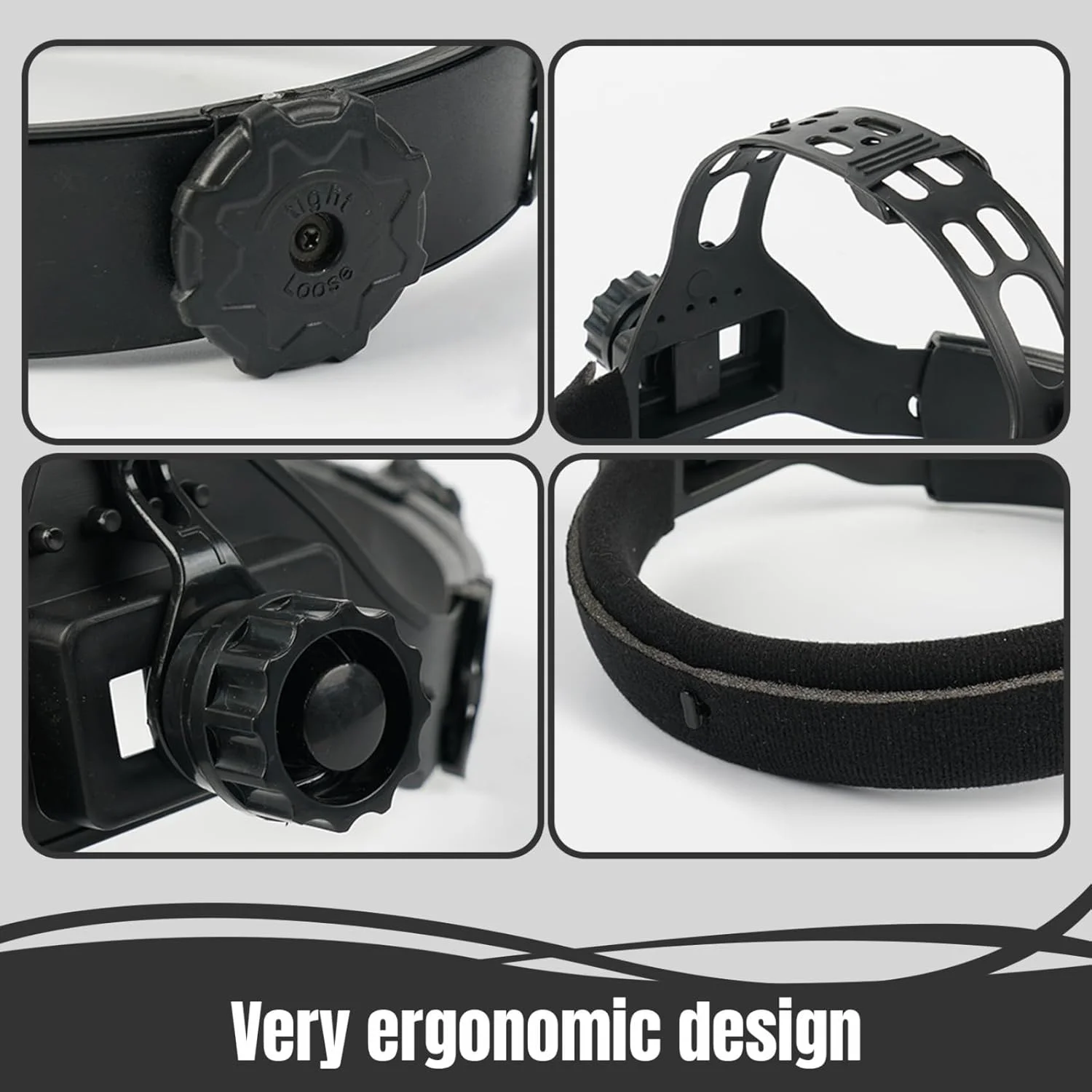 ماسک محافظ صورت کامل قابل تنظیم - ضد باد، ضد مه و پوشش محافظ صورت PC تنفسی برای مقاومت در برابر ضربه و محافظت در برابر دما