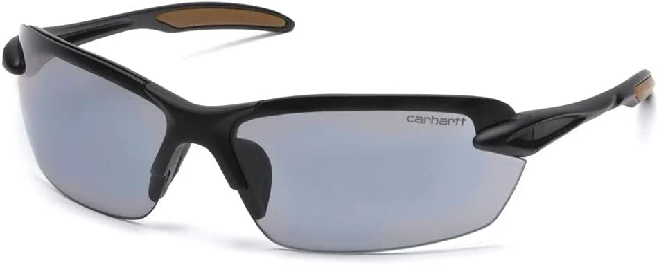 عینک آفتابی Carhartt Gear CHB361 Spokane با لنز پلاریزه آبی آینه ای - سایز مناسب برای همه - مشکی