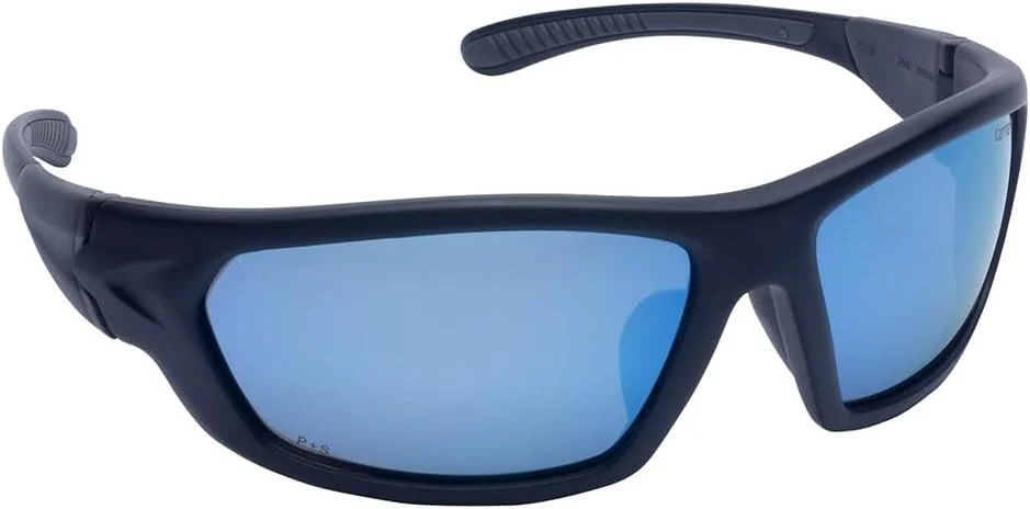 عینک ایمنی Carhartt Carbondale با لنز ضد مه آبی یخی و فریم مشکی/خاکستری دارای استاندارد ANSI عینک ایمنی Carhartt Carbondale با لنز ضد مه آبی یخی و فریم مشکی/خاکستری دارای استاندارد ANSI