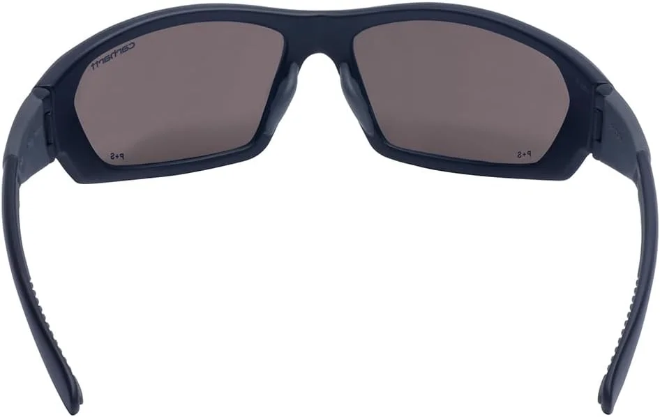 عینک ایمنی Carhartt Carbondale با لنز ضد مه آبی یخی و فریم مشکی/خاکستری دارای استاندارد ANSI عینک ایمنی Carhartt Carbondale با لنز ضد مه آبی یخی و فریم مشکی/خاکستری دارای استاندارد ANSI