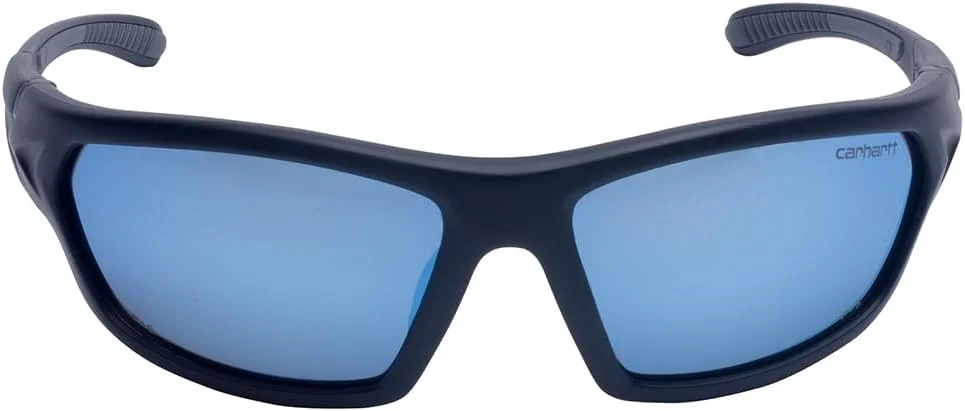عینک ایمنی Carhartt Carbondale با لنز ضد مه آبی یخی و فریم مشکی/خاکستری دارای استاندارد ANSI عینک ایمنی Carhartt Carbondale با لنز ضد مه آبی یخی و فریم مشکی/خاکستری دارای استاندارد ANSI