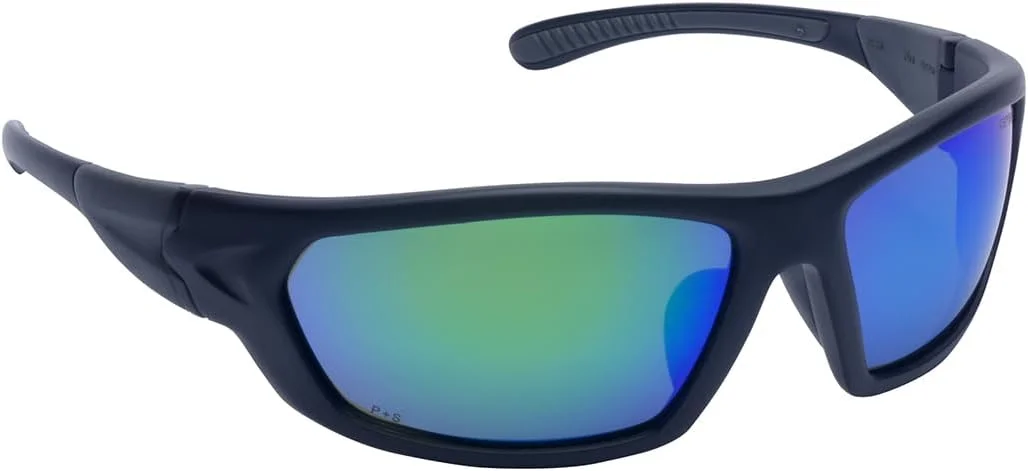 عینک آفتابی ایمنی Carhartt Carbondale با لنز ضد مه آینه ای سبز و فریم مشکی/خاکستری دارای استاندارد ANSI عینک آفتابی ایمنی Carhartt Carbondale با لنز ضد مه آینه ای سبز و فریم مشکی/خاکستری دارای استاندارد ANSI