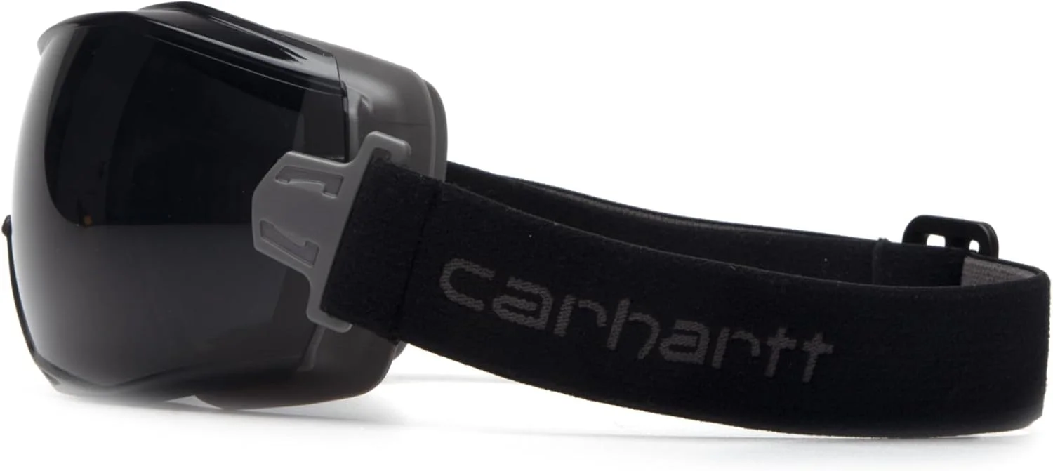 کیت عینک ایمنی Carhartt با لنزهای ضد مه قابل تعویض شفاف و خاکستری دارای استاندارد ANSI کیت عینک ایمنی Carhartt با لنزهای ضد مه قابل تعویض شفاف و خاکستری دارای استاندارد ANSI