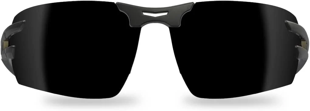 عینک ایمنی دورپیچ ضد بخار و مه Edge SL116VS Salita، ضد خش، ضد لغزش، UV 400، درجه نظامی، مطابق با ANSI/ISEA و MCEPS، عرض 5.04 اینچ، فریم مشکی / لنز دودی