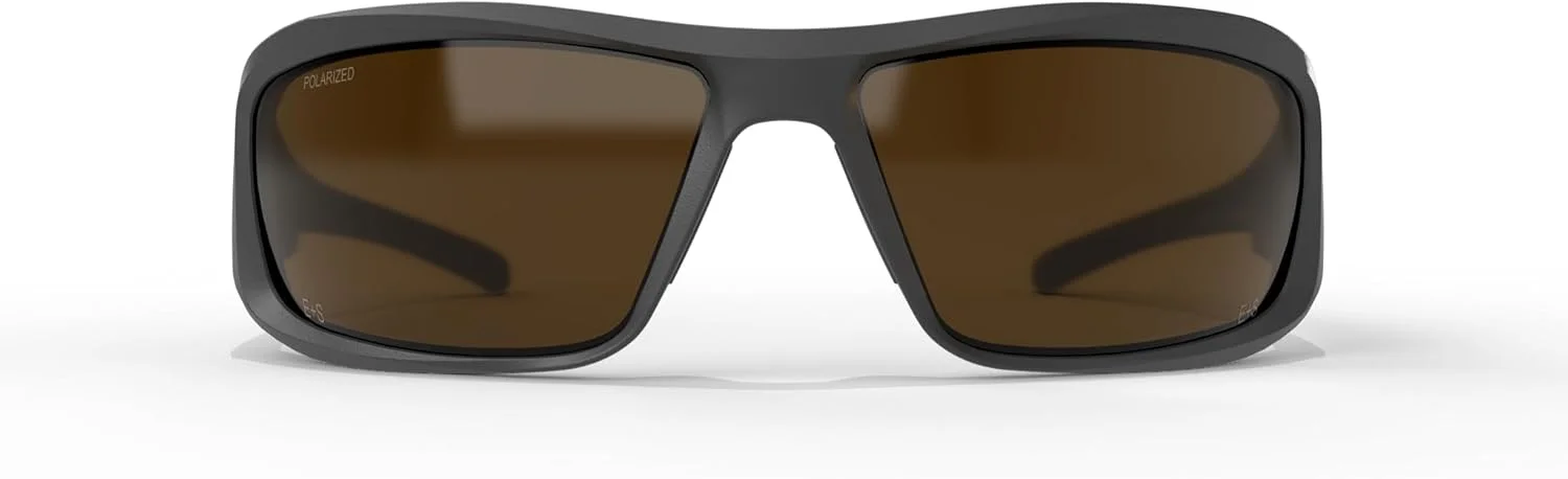 EDGE Brazeau Torque - فریم مشکی مات با لوگوی قرمز E / لنز مسی پلاریزه EDGE Brazeau Torque - فریم مشکی مات با لوگوی قرمز E / لنز مسی پلاریزه