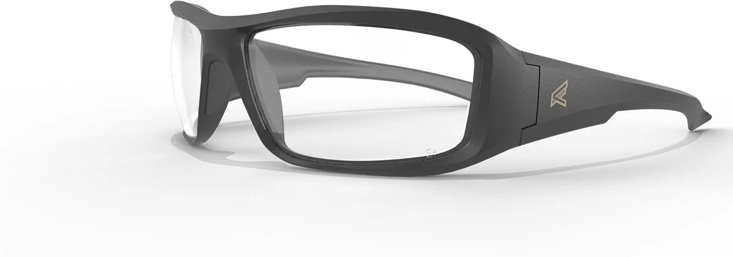 عینک ایمنی EDGE Brazeau، لنزهای پلاریزه، ضد لغزش، مقاوم در برابر ضربه/خش، محافظت 99.9% در برابر اشعه ماوراء بنفش، دارای استاندارد ANSI Z87