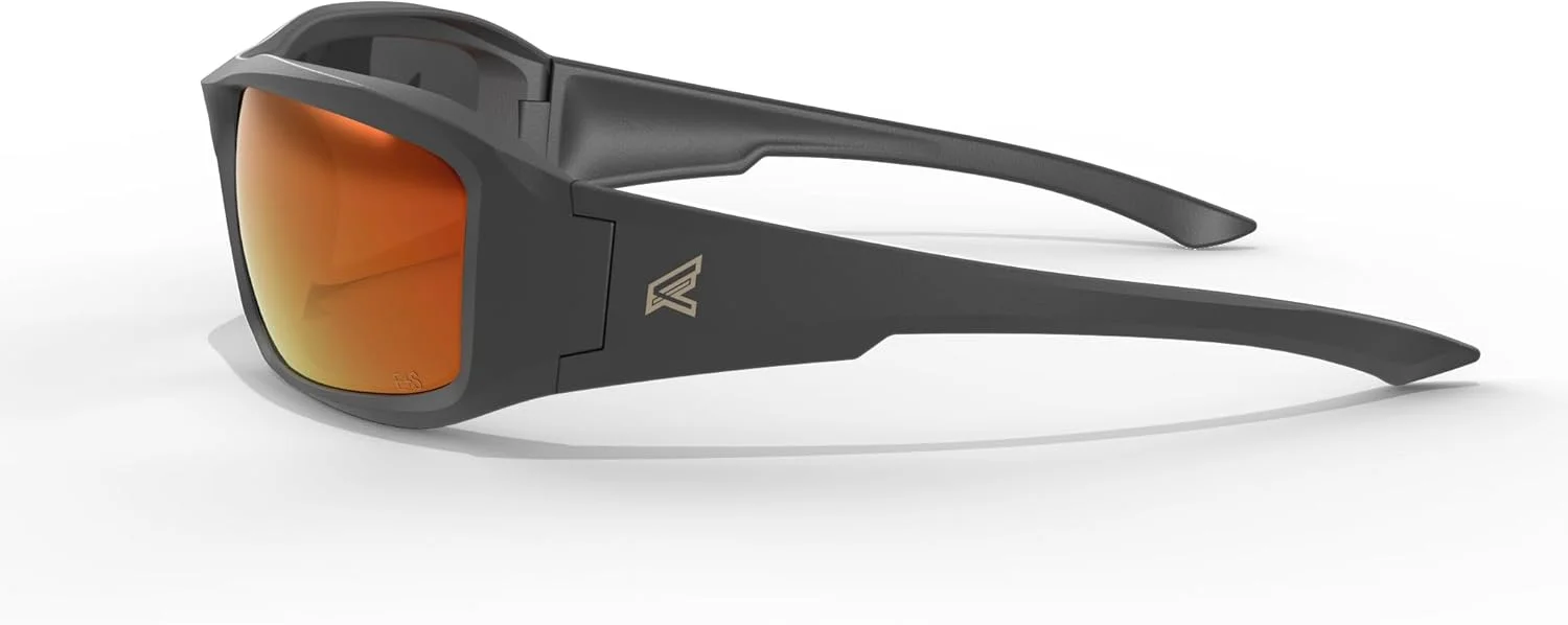 EDGE Brazeau Torque - فریم مشکی مات با لوگوی قرمز E / لنز مسی پلاریزه EDGE Brazeau Torque - فریم مشکی مات با لوگوی قرمز E / لنز مسی پلاریزه