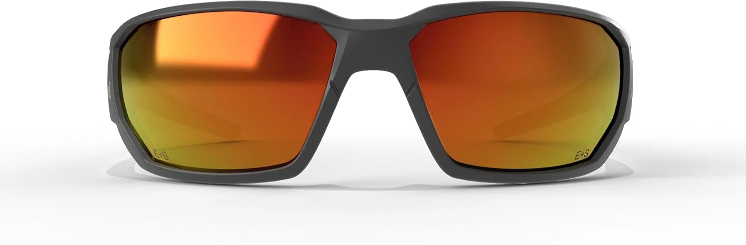 عینک ایمنی دورپیچ EDGE Dawson، عینک ایمنی ممتاز ANSI Z87، عینک آفتابی ضد لغزش با درجه ضربه بالا