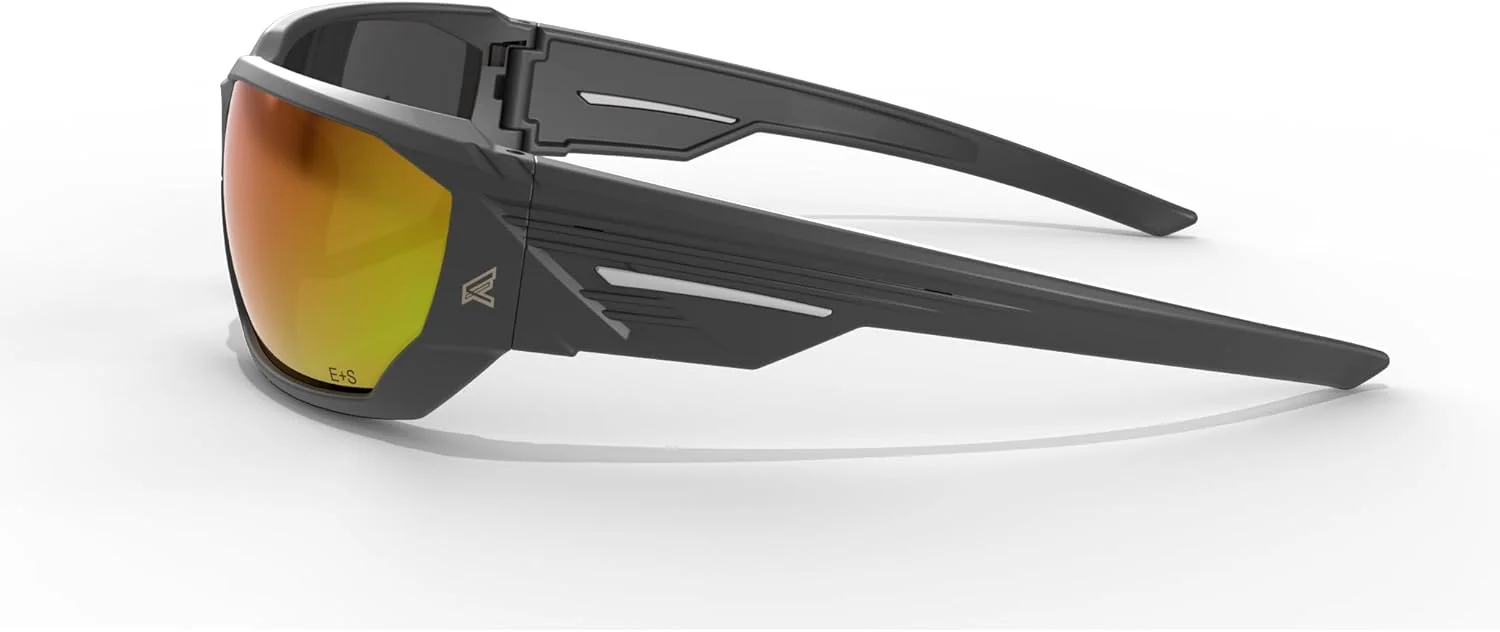 عینک ایمنی دورپیچ EDGE Dawson، عینک ایمنی ممتاز ANSI Z87، عینک آفتابی ضد لغزش با درجه ضربه بالا