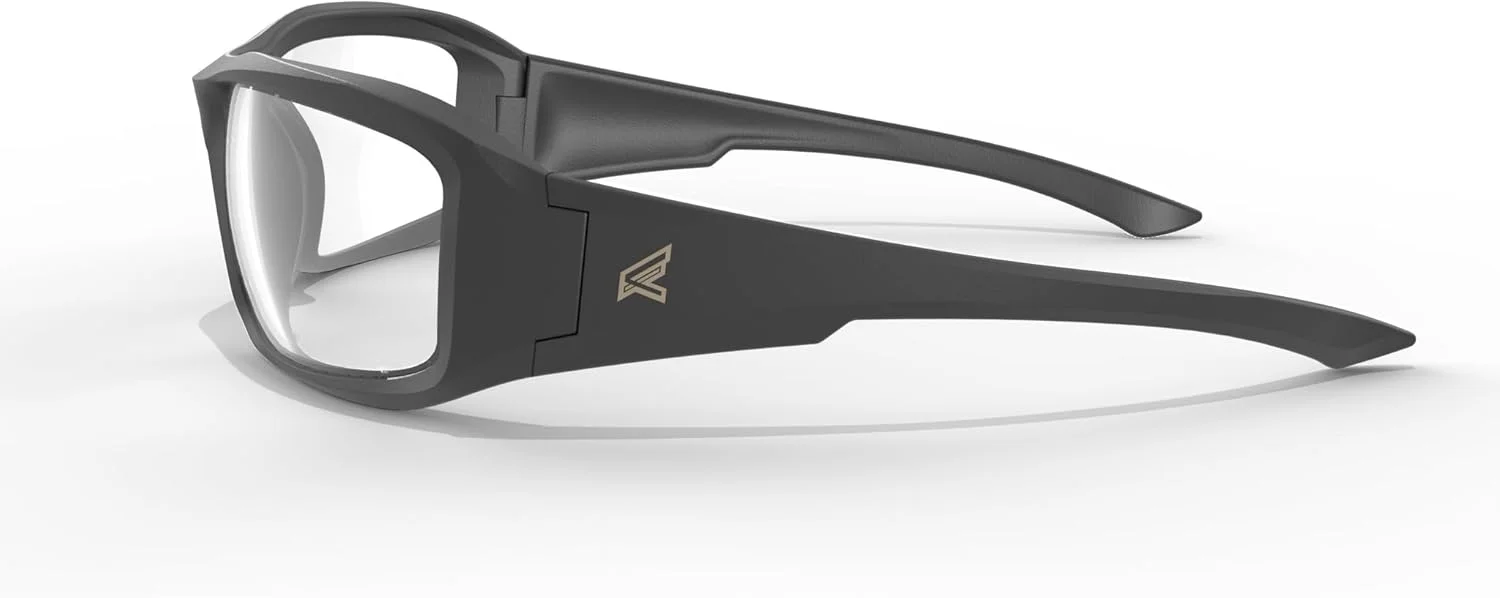 عینک ایمنی EDGE Brazeau، لنزهای پلاریزه، ضد لغزش، مقاوم در برابر ضربه/خش، محافظت 99.9% در برابر اشعه ماوراء بنفش، دارای استاندارد ANSI Z87