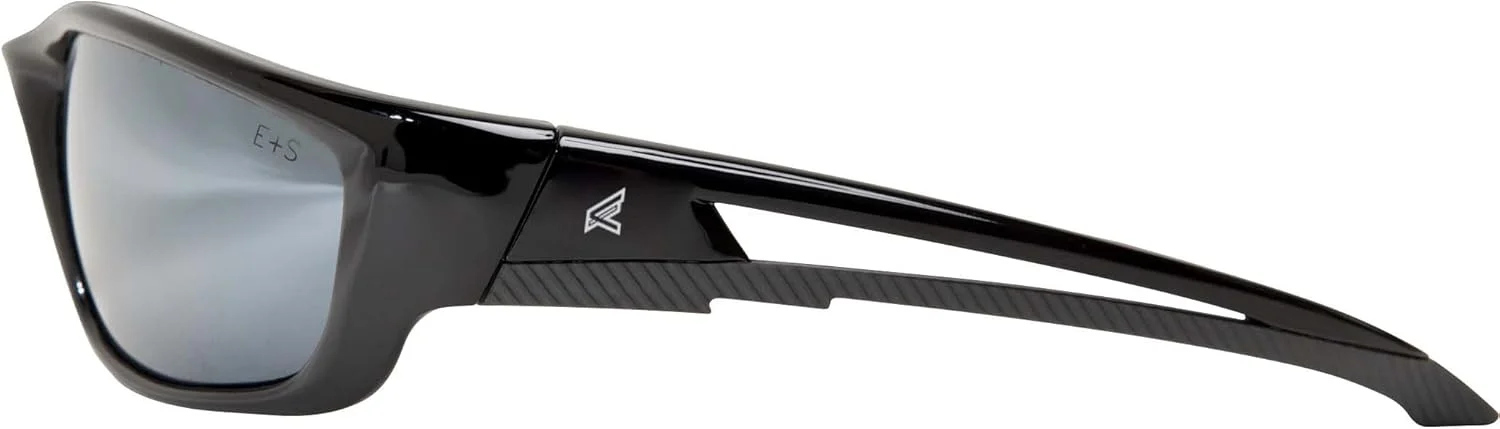 عینک ایمنی دورپیچ Edge SK-XL117 Kazbek XL، ضد خش، ضد لغزش، UV 400، درجه نظامی، مطابق با ANSI/ISEA & MCEPS، مناسب برای صورت های پهن XL، فریم مشکی/لنز آینه ای نقره ای عینک ایمنی دورپیچ Edge SK-XL117 Kazbek XL، ضد خش، ضد لغزش، UV 400، درجه نظامی، مطابق با ANSI/ISEA & MCEPS، مناسب برای صورت های پهن XL، فریم مشکی/لنز آینه ای نقره ای