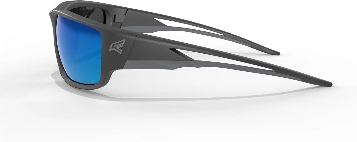 عینک ایمنی دورپیچ پلاریزه EDGE TSKAP218 Kazbek، ضد خش، ضد لغزش، UV 400، درجه نظامی، مطابق با ANSI/ISEA & MCEPS، عرض 5.04 اینچ (فریم مشکی/لنز آبی آکوای دقیق) عینک ایمنی دورپیچ پلاریزه EDGE TSKAP218 Kazbek، ضد خش، ضد لغزش، UV 400، درجه نظامی، مطابق با ANSI/ISEA & MCEPS، عرض 5.04 اینچ (فریم مشکی/لنز آبی آکوای دقیق)